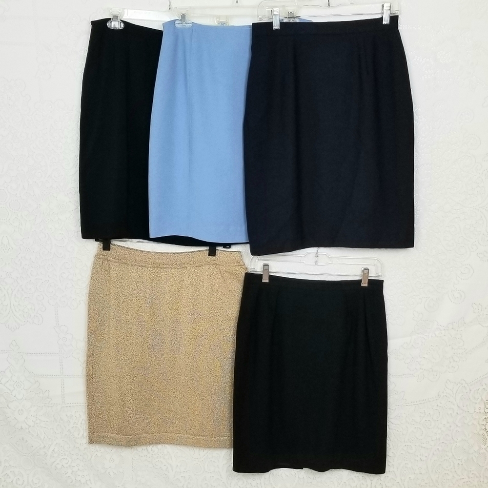 Set of 5 Classy Skirts Size 10 Cocktail Office
